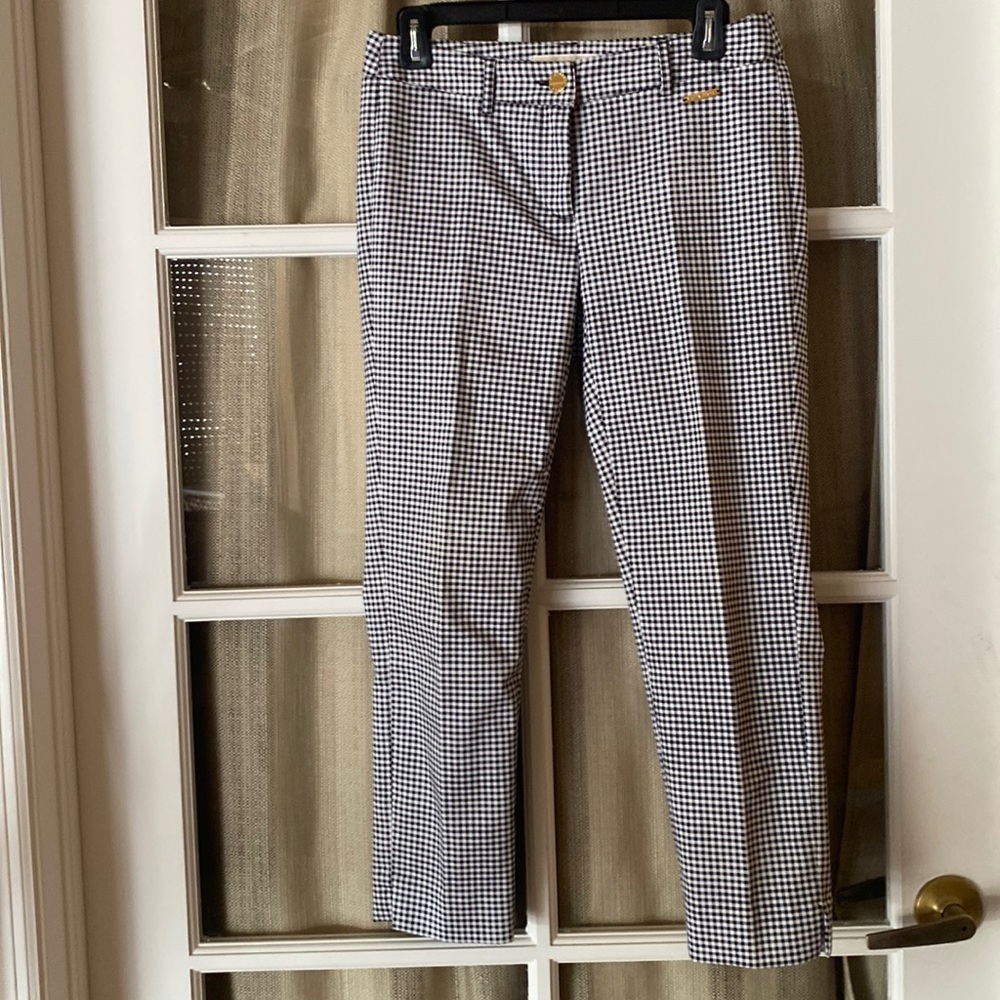 Michael Kors cropped checkered pants, size 2